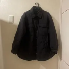 H＆M 黒 キルティングジャケット Lサイズ