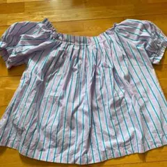 オフショルブラウス　トップス