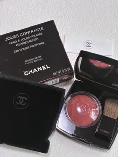 【限定色・美品未使用】シャネルCHANELパウダーチーク320のサムネイル