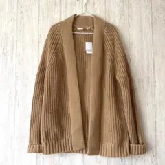 新品★GAPキッズ　ざっくりニットカーディガン130cm
