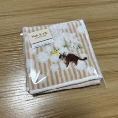 PAUL & JOE タオルハンカチ（ヌネット＆ミモザ・ベージュ）