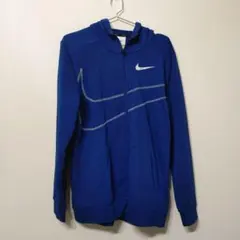 Nike DRI-FIT 青 パーカー Lサイズ