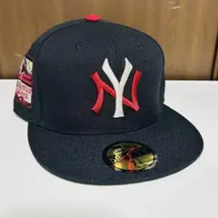 新品　ニューエラ　ニューヨークヤンキース　キャップ　58.7センチ