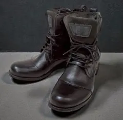 00s grunge sidezip boots 가죽 부츠 가격 인하