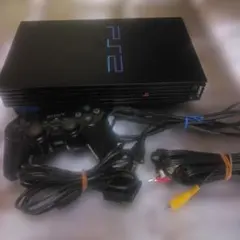 SONY-PS-2-SCPH-30000-(黒)コントローラーAVコード付き