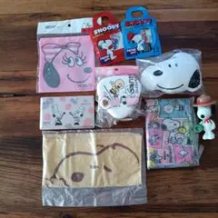 スヌーピーグッズ　まとめ売り　ミスド　マック　日本製おにぎりケース新品