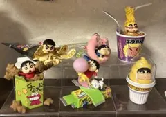 クレヨンしんちゃん ゴロっと満足フィギュア～おつやパーティーだゾ！ コンプリート