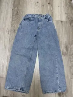 GU ワイドデニム　140cm