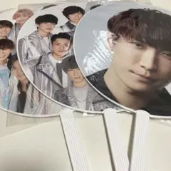 snowman うちわセット