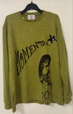 MOMENTEL 星柄 長袖Tシャツ - メルカリ