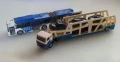 トミカ 　ロングタイプ　三菱ふそう キャリアカー　京成バス連結バス　2台セット