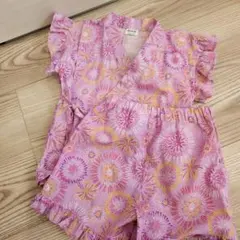 BREEZE 花火柄 甚平 サイズ110