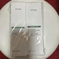 ANUAドクダミポアコントロールクレンジングオイル+ポアディープクレンジング