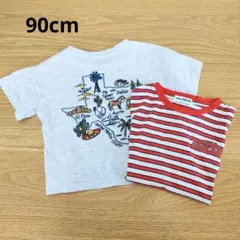 familiar Tシャツ 120cm 90cm 2枚セット - メルカリ