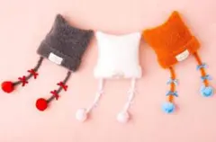 おしゃれキャットファンキャップ3つセット