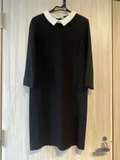 断捨離中！【美品】ブラック　ワンピース　douceur ドゥスール　サイズ36