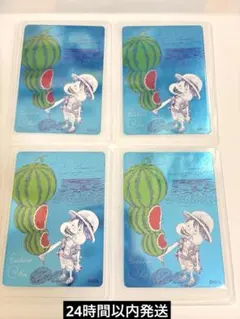 ナツコミ 2026 メタキラカード ワンピース ルフィ 4枚セット - メルカリ