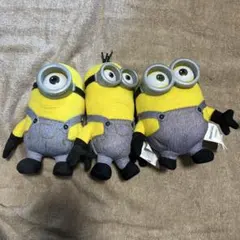 ミニオン ぬいぐるみ 3体セット