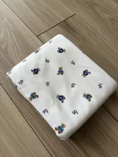【未使用品】ポロラルフローレン　ベアコットン　ブランケット