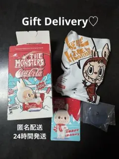 THE MONSTERS Coca-Cola ラブブ フィギュア＊Labubu