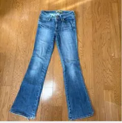 リーバイス レディース デニム ジーンズ ブーツカット フレア ブルー 赤タグ