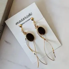 【クリップ イヤリング 】2点目-100円 ピアス 変更可能 ダークレッド