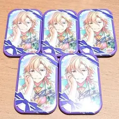 【5点セット】あんスタ 一番カフェスクエア缶バッジ（羽風薫）