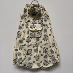 L.L.BEAN 総柄 プルオーバー アノラック