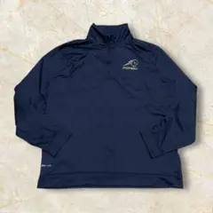 t*o様 NIKE 薄手 プルオーバー ハーフジップ US古着 刺繍スウッシュ