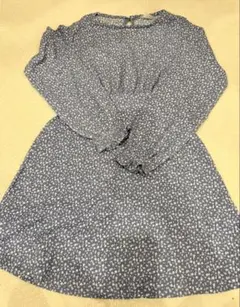 ZARA キッズ　花柄ワンピース 140cm 水色