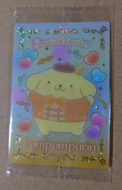 サンリオキャラクターズ　ウエハース６ スペシャルカード　ポムポムプリン