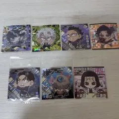鬼滅の刃ディフォルメシールウエハース14☆７枚セット
