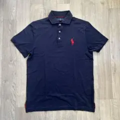 Ralph Lauren ビッグポニー ネイビー 半袖ポロシャツ 平成