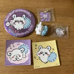 値下げ☆ちいかわ☆モモンガ6種セット　缶バッチ　シール　アクリルチャームほか