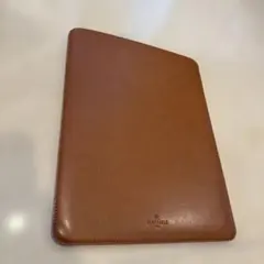 MacBook Air / Pro フェイクレザーカバーケース ブラウン