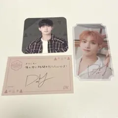 DK ドギョム　SEVENTEEN cafe コースター　トレカ