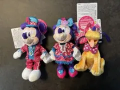 ミニパル　ぬいば　3点　ミッキーミニープルート