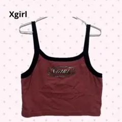 X-GIRL キャミソール 短丈 レッドのサムネイル