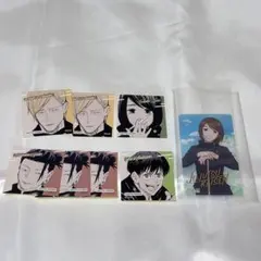 呪術廻戦 アニメイトフェア 家入硝子 スクエアステッカー まとめ売り