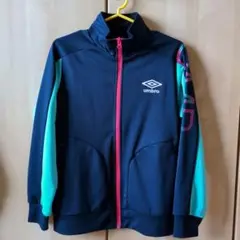 umbro ジャケット M ネイビー/ターコイズ