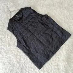 『ユニクロ』 (L) ウルトラライトダウンコンパクトベスト 収納袋付 軽量 薄手