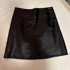 ブラック タイトスカート ミニスカート レザーミニスカート GRL
