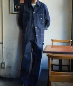 Lee リジッドデニム　セットアップ