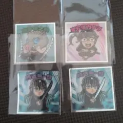 鬼滅の刃マン[無限城編]シールセット No.3, No.4, No.10