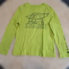 GAP 長袖カットソー 蛍光グリーン