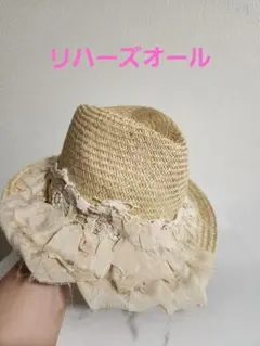 KAPITAL パッチワークストローハット - メルカリ