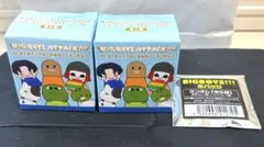BIGBOYS ATTACK!!! キーキャップ2種 缶バッジ 特典カードセット