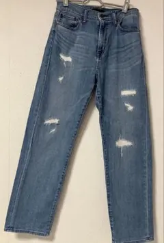 UNIQLO JEANS ダメージ加工 デニムパンツ サイズ25（63.5）