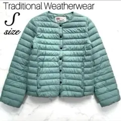 トラディショナルウェザーウェア ダウンジャケット S 水色