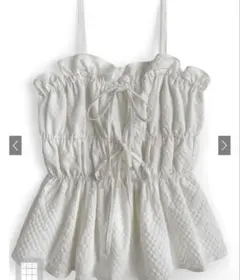 フリルリボンキャミソールビスチェ[ta226]